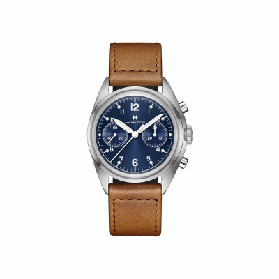 Montre HAMILTON Khaki Aviation Pilot Pioneer Mechanical Chrono H76409530