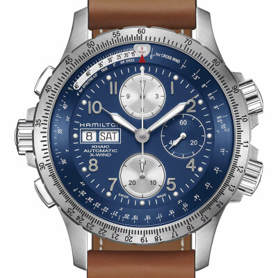 Montre HAMILTON Khaki Aviation X-Wind Autochrono H77506540