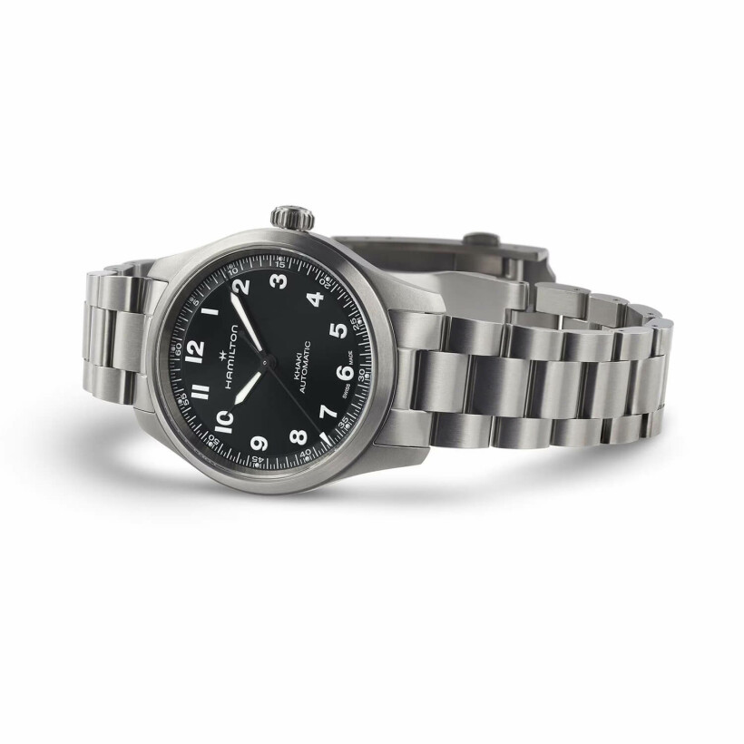 Montre Hamilton Khaki Field Titanium Auto 36mm Engineered Garments H70235130 Édition Limitée