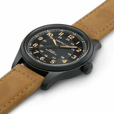 Montre Hamilton Khaki Field Titanium Auto H70665533