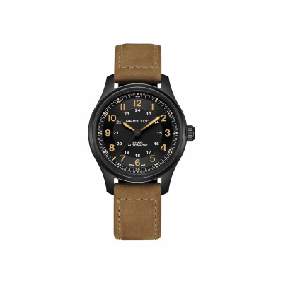 Montre Hamilton Khaki Field Titanium Auto H70665533