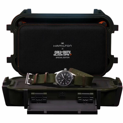 Montre HAMILTON "Call of Duty" Khaki Field Auto 38mm Édition Spéciale H70475930