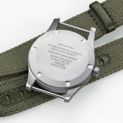 Montre HAMILTON Khaki Field Mechanical 36mm USA 250th Anniversary H69399930