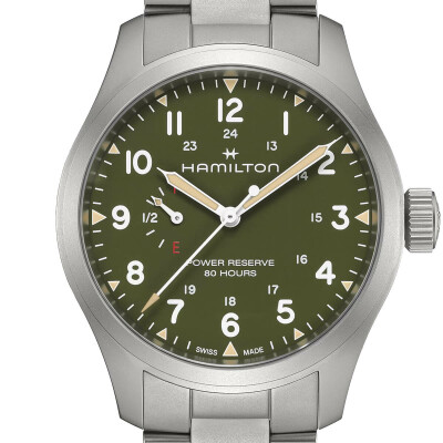Montre HAMILTON Khaki Field Mechanical Power Reserve 40mm H69509160