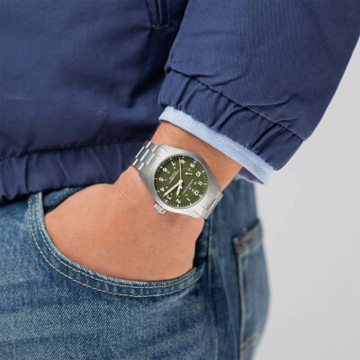 Montre HAMILTON Khaki Field Mechanical Power Reserve 40mm H69509160