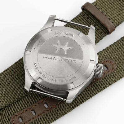 Montre HAMILTON Khaki Field Mechanical Power Reserve 40mm H69509910