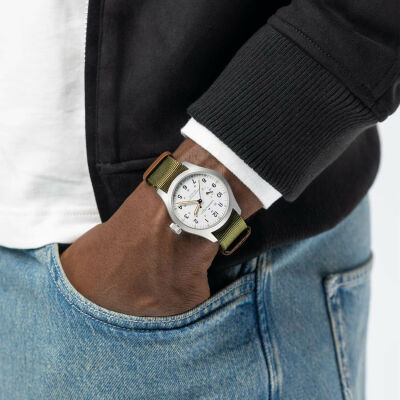 Montre HAMILTON Khaki Field Mechanical Power Reserve 40mm H69509910