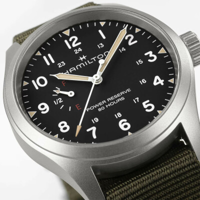 Montre HAMILTON Khaki Field Mechanical Power Reserve 40mm H69509930