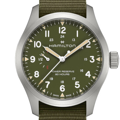Montre HAMILTON Khaki Field Mechanical Power Reserve 40mm H69509960