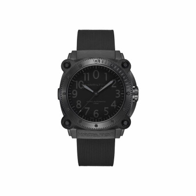 Montre Hamilton Khaki Navy BeLOWZERO Titanium Auto H78505330