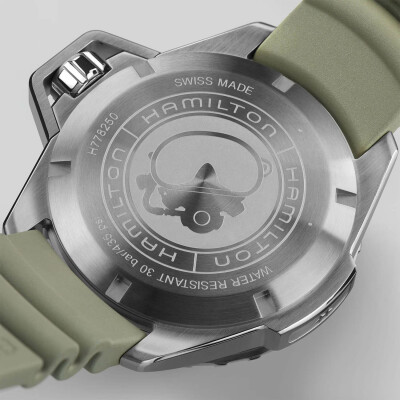 Montre Hamilton Khaki Navy Frogman Auto H77825331