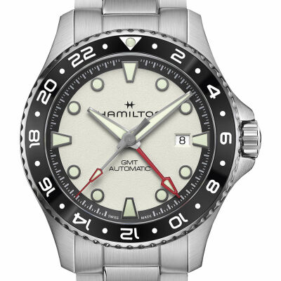 Montre Hamilton Khaki Navy Scuba Automatic GMT 43mm H82555150