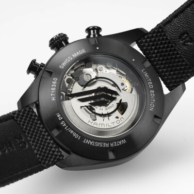 Montre HAMILTON x Resident Evil Requiem Khaki Field Auto Chrono Édition Limitée H71636330