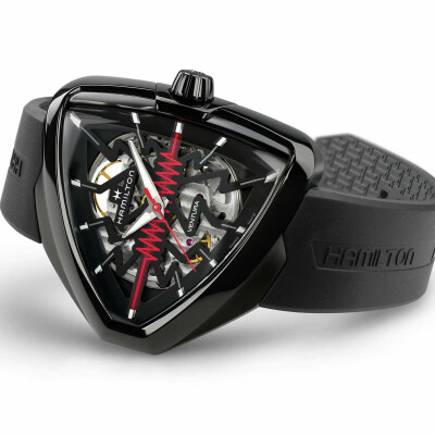 Montre Hamilton Ventura Elvis80 Skeleton H24535331