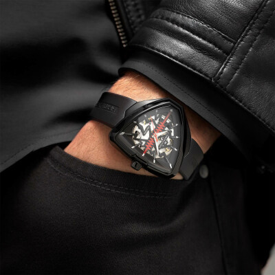 Montre Hamilton Ventura Elvis80 Skeleton H24535331