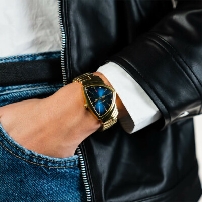 Montre HAMILTON Ventura Blue Quartz H24301141
