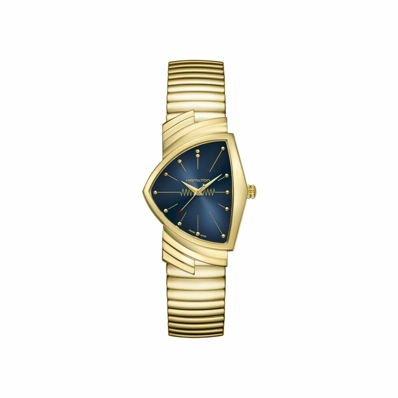 Montre Hamilton Ventura Blue Quartz H24301141