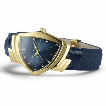 Montre Hamilton Ventura Blue Quartz H24301941