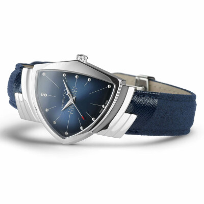 Montre Hamilton Ventura Blue Quartz H24411942