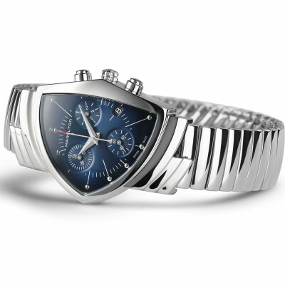 Montre HAMILTON Ventura Blue Chrono Quartz H24432141