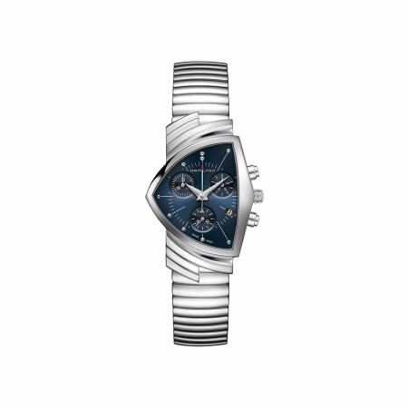 Montre Hamilton Ventura Blue Chrono Quartz H24432141