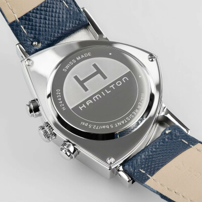 Montre Hamilton Ventura Blue Chrono Quartz H24432941