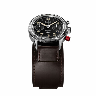 Montre Hanhart 1882 417 ES Steve McQueen Limited Edition No.1 (Shell Cordovan, dunkelbraun, L)