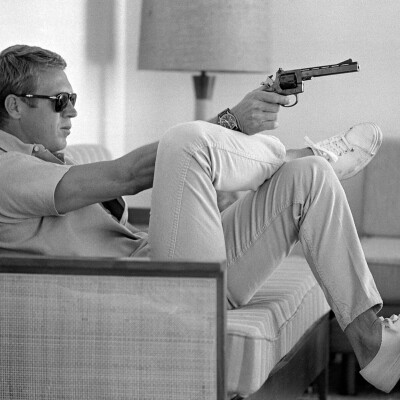 Montre Hanhart 1882 417 ES Steve McQueen Limited Edition No.1 (Shell Cordovan, dunkelbraun, L)