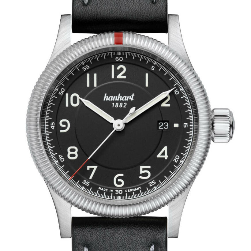 Montre Hanhart 1882 Pioneer One Black 762.210-7010