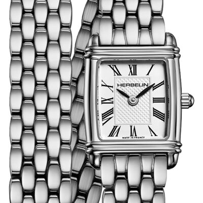 Montre HERBELIN Art Déco Mini Tonneau 17438BLA08