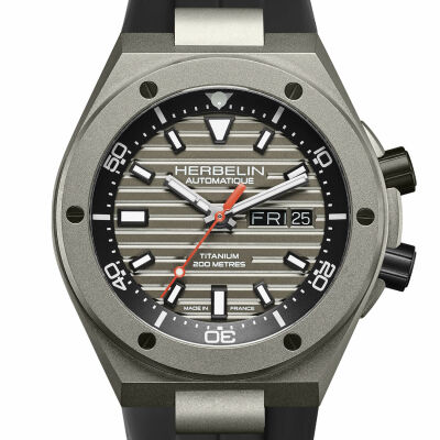 Montre HERBELIN Cap Camarat Automatique Titane Diver 1745TITICA