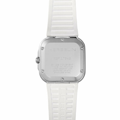 Montre HERBELIN Cap Camarat Square Champagne Rosé Dame 17546A18CW