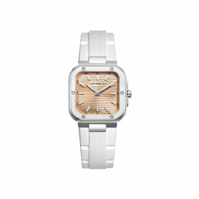 Montre HERBELIN Cap Camarat Square Champagne Rosé Dame 17546A18CW