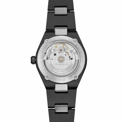 Montre HERBELIN Cap Camarat Automatique Céramique Noir Mat Édition Limitée 1545BCRN14M