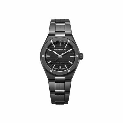 Montre HERBELIN Cap Camarat Automatique Céramique Noir Mat Édition Limitée 1545BCRN14M