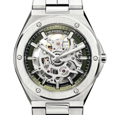 Montre HERBELIN Cap Camarat Automatique Squelette 1645BSQ116