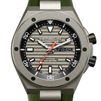 Montre HERBELIN Cap Camarat Automatique Titane Diver 1745TITICK