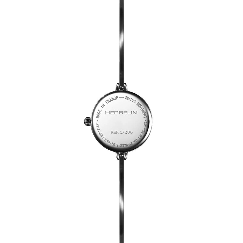 Montre Michel Herbelin Fil Acier & Nacre 17206B29T