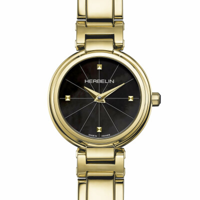 Montre HERBELIN Lady H Quartz 17312BMP1N49