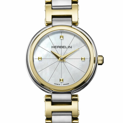 Montre HERBELIN Lady H Quartz 17312BT1N19