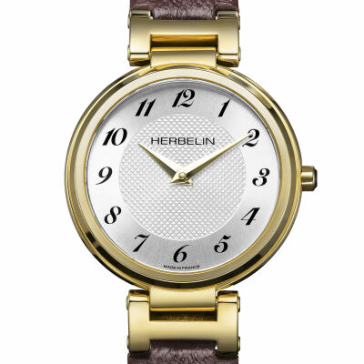 Montre HERBELIN Lady H Quartz 17512P1N28BU