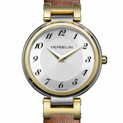 Montre HERBELIN Lady H Quartz 17512T1N28GD
