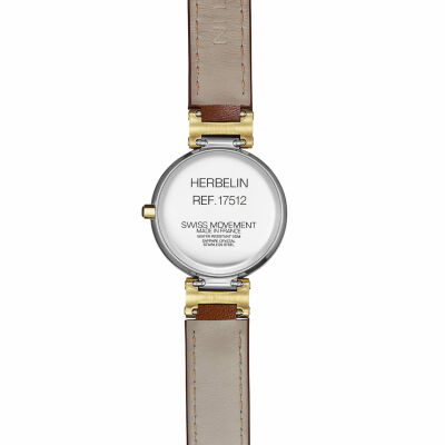 Montre HERBELIN Lady H Quartz 17512T1N28GD