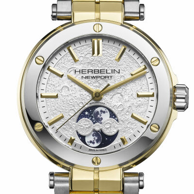Montre HERBELIN Newport Phases de Lune 2879BT1N11