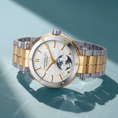 Montre HERBELIN Newport Phases de Lune 2879BT1N11