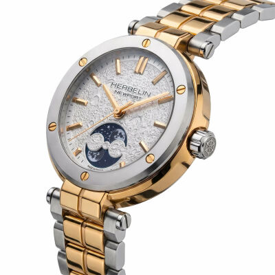 Montre HERBELIN Newport Phases de Lune 2879BT1N11