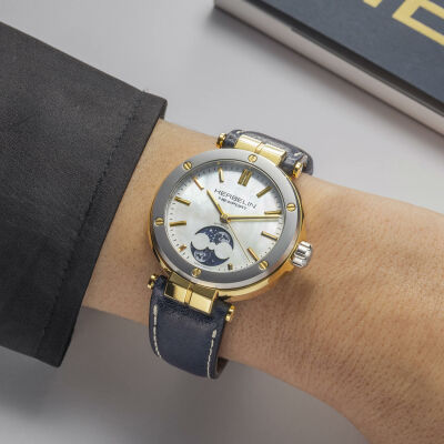 Montre HERBELIN Newport Phases de Lune 2879T1N19BL
