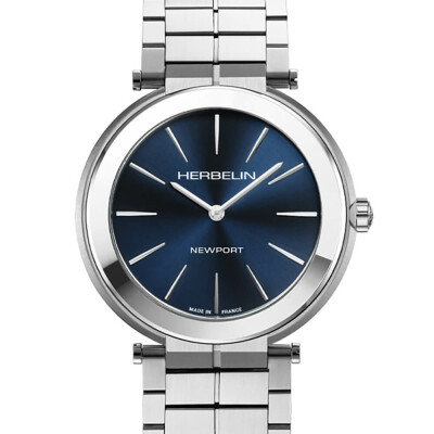 Montre HERBELIN Newport Slim Quartz 19522B15S