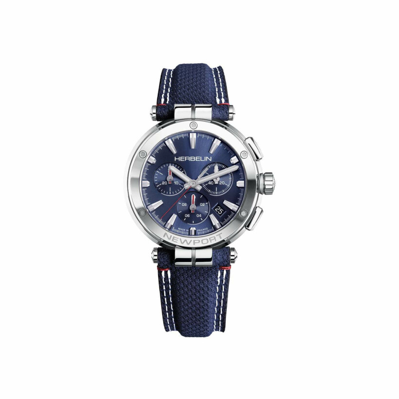 Montre Michel Herbelin Newport Chronographe 37658AP15BL