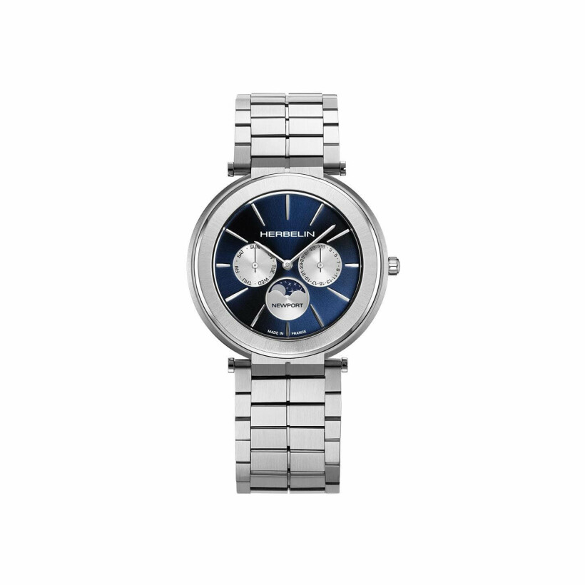 Montre Michel Herbelin Newport Slim Phase de Lune 12722B25